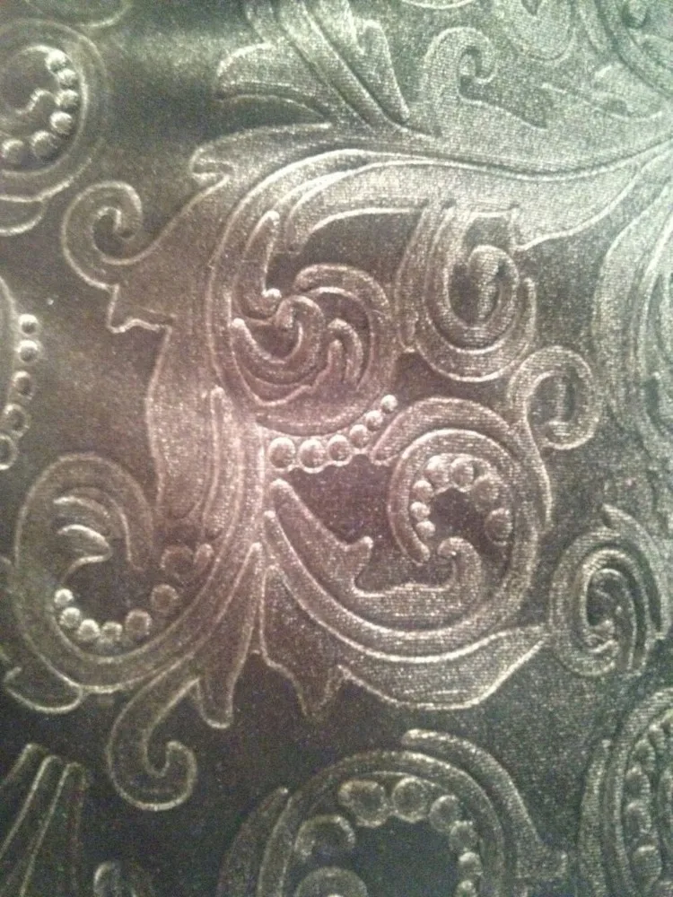 High Quality penumatic velvet embossing machine for 3D pattern