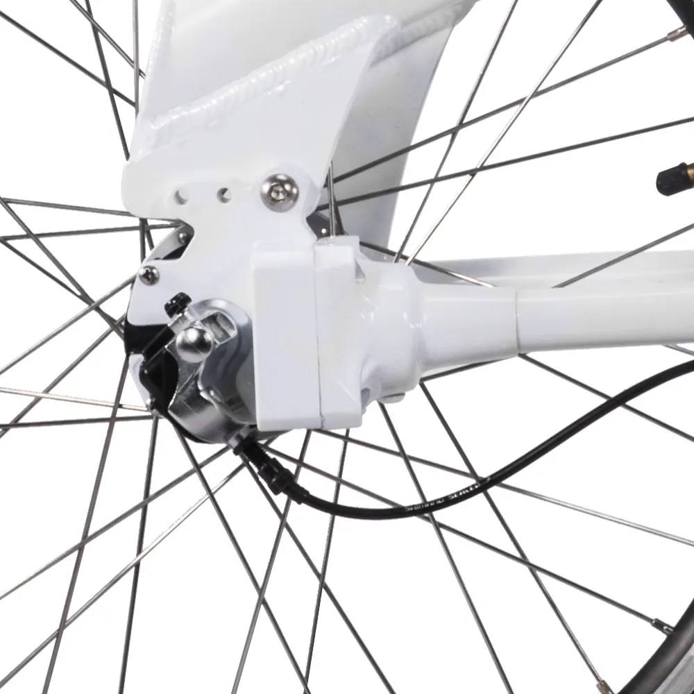 20' Inch Foldable Bike 16inch SHIMAN 3 Speeds lightweight Shaft Drive Electric Folding Bicycle Certified for woman adults