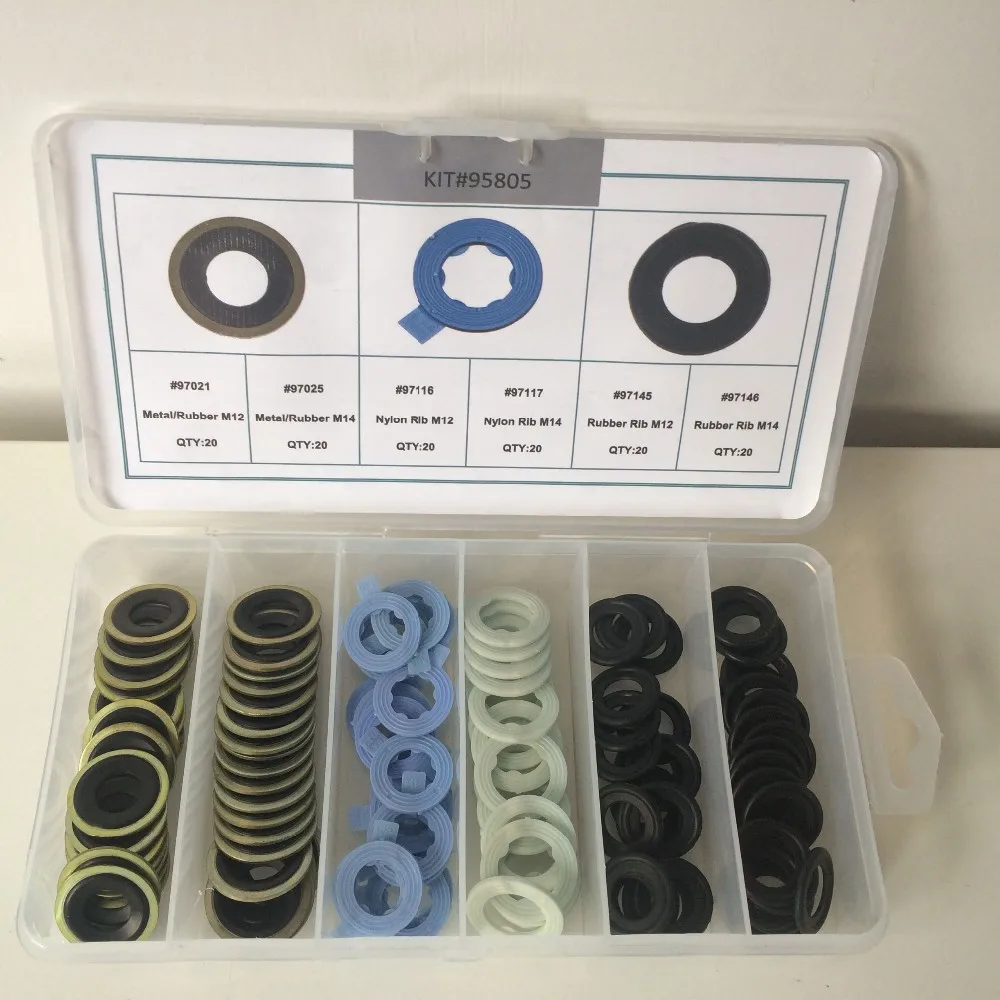 Rubber Rib Gasket DRAING PLUG SEALING WASHERS COPPER CRUSH SEALING RINGS OEM OIL DRAIN SUMP PLUG