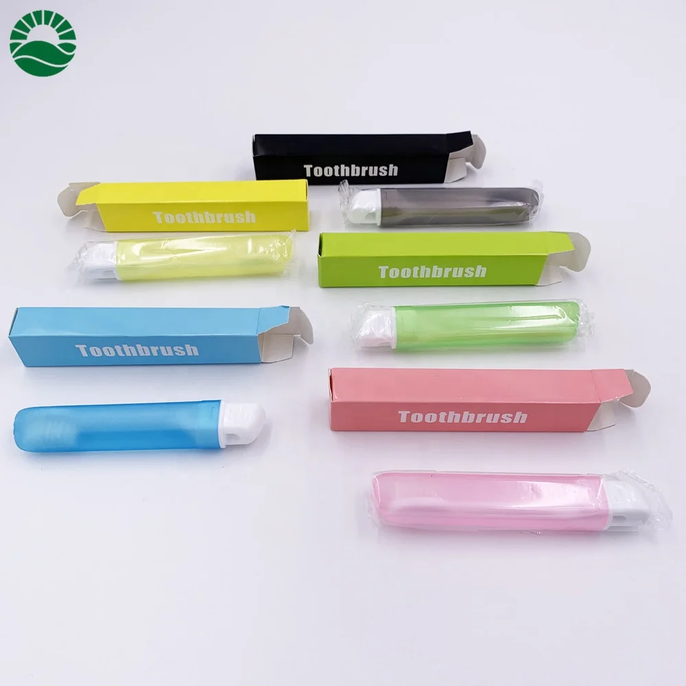 
New colorful travel folding toothbrush foldable travel toothbrush 