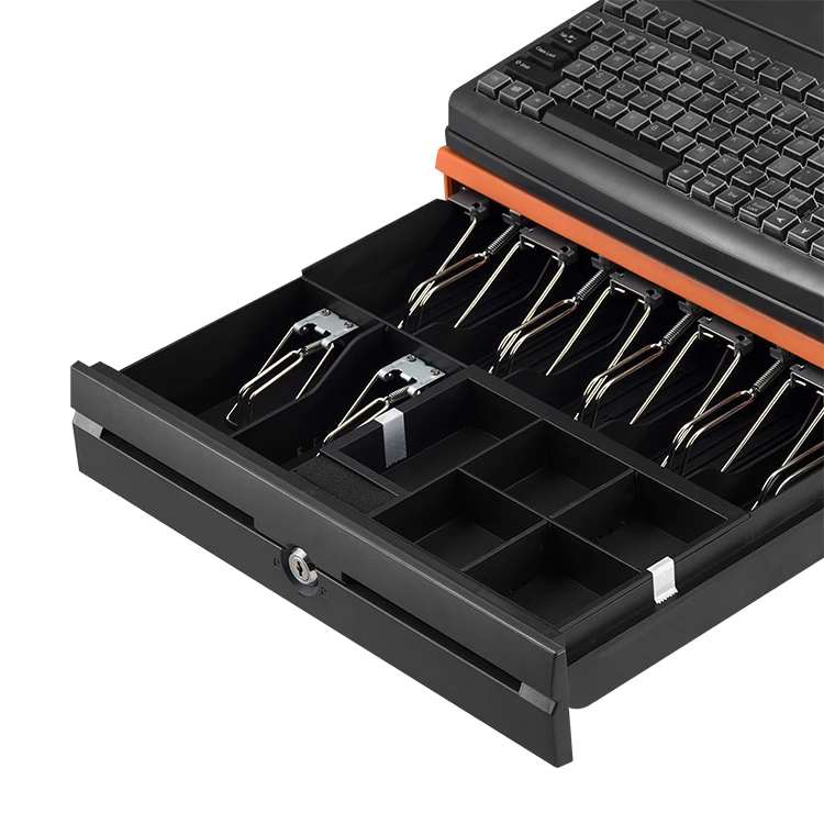 Luckydoor S6 Dual core CPU flat-panel POS system for Convenience Store with Built-in 58mm Thermal Printer