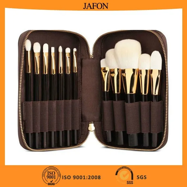 High End White Goat Hair 12 Pieces Professional High Quality Makeup Brush Set