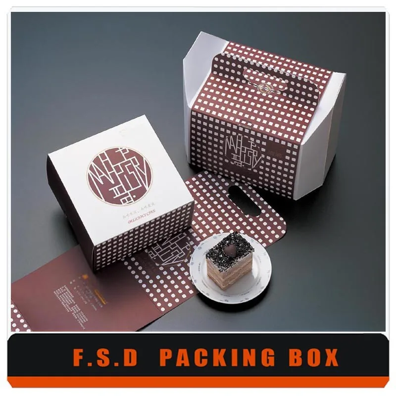 Оптовая продажа пользовательские послеобеденный чай чашки торт коробка