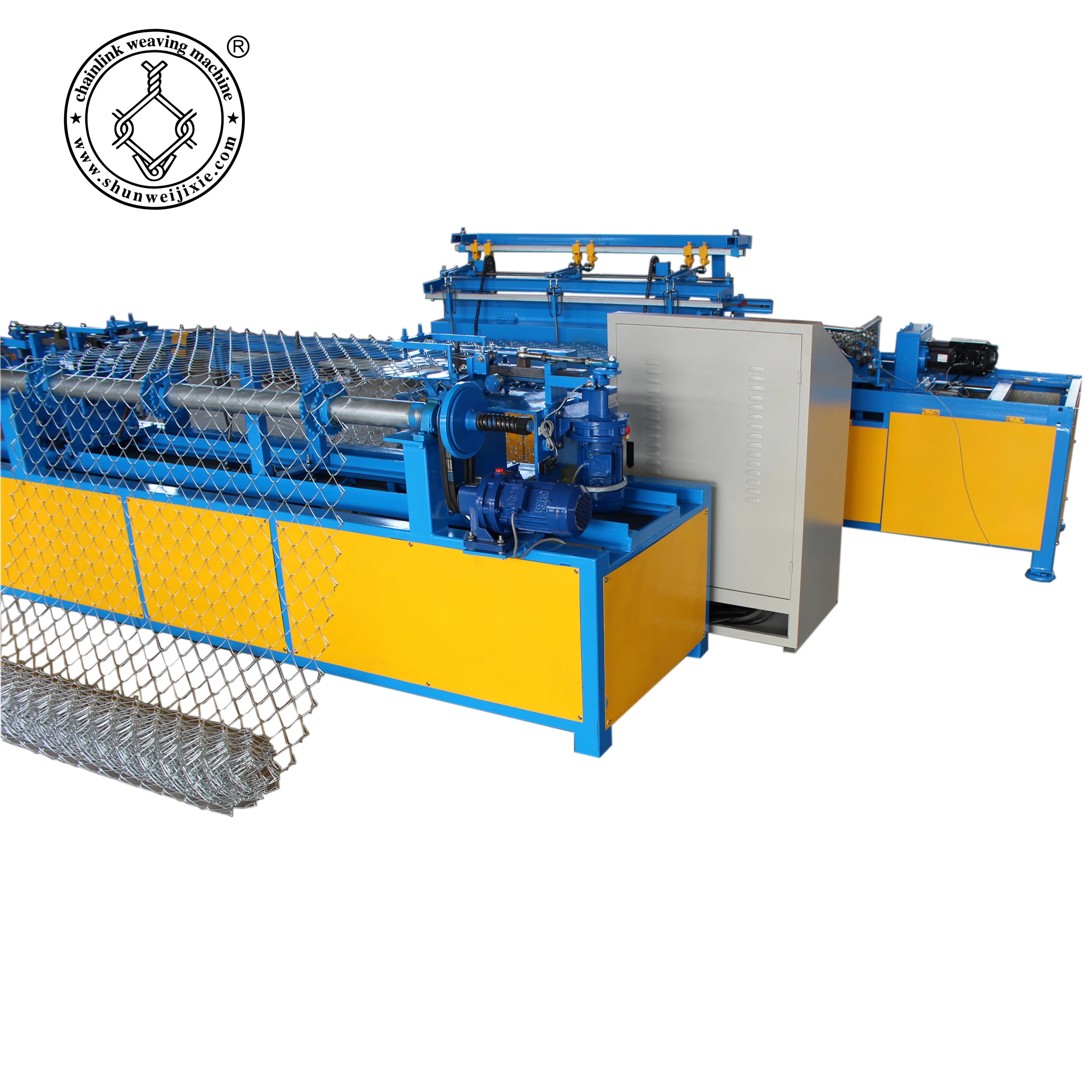
 single wire chainlink fence machine parts  