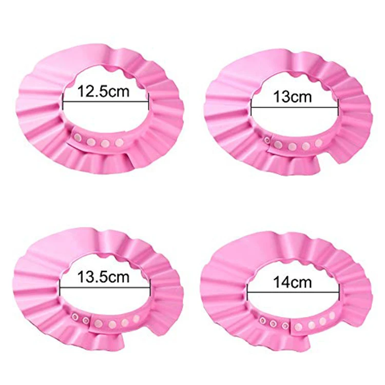 A313 EVA foam babay bath shower cap for kids