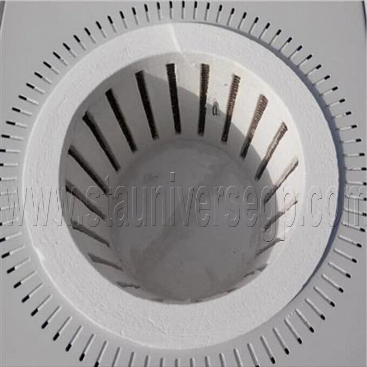 STA high temperature melting electric crucible furnace for matel