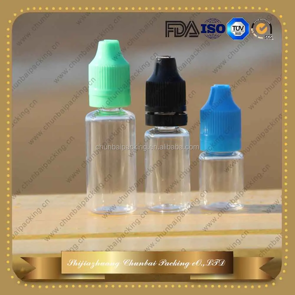 10 мл бутылки для электронной сок с ребенка и подделать крышку