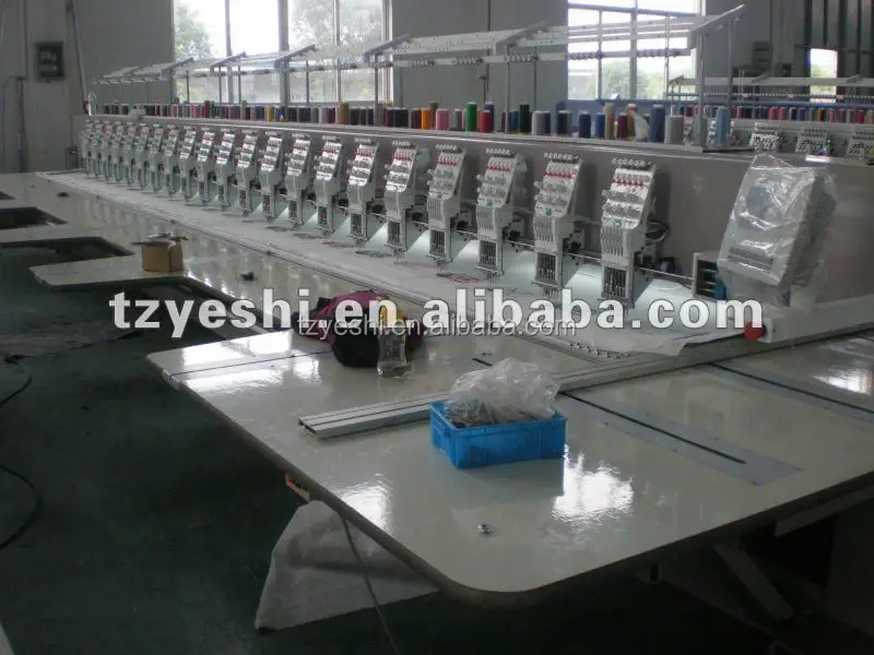 Factory price fully automatic industrial 12 head multi function high speed computer embroidery machine for sale wholesale