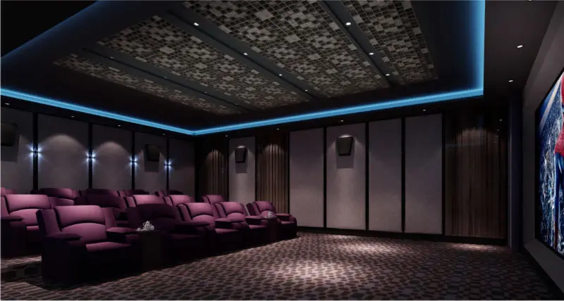 BISINI Audio-visual Room Acoustics Decoration Design