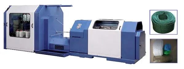 Model M44Twist and Rope Making Machine for Complete Plastic PP PE Flat Yarn Monofilament Yarn Rope Production Line