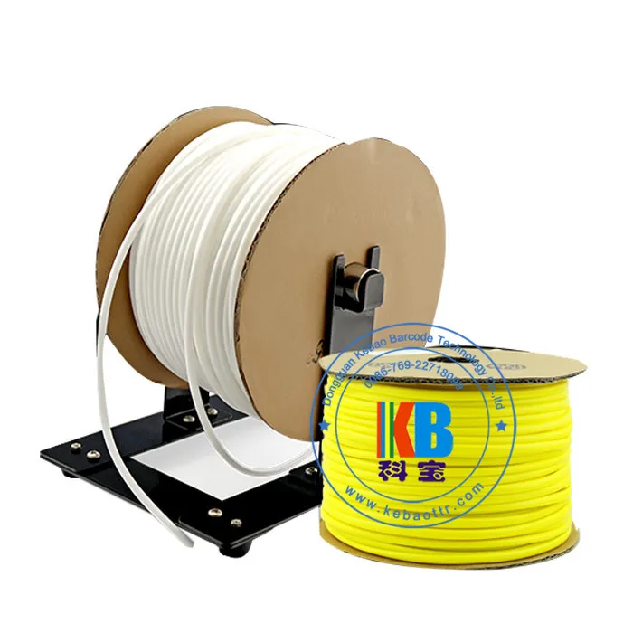 PVC wire cable shrink shrinkable  hoses thermal printing  tube marker plastic cable tubing printer