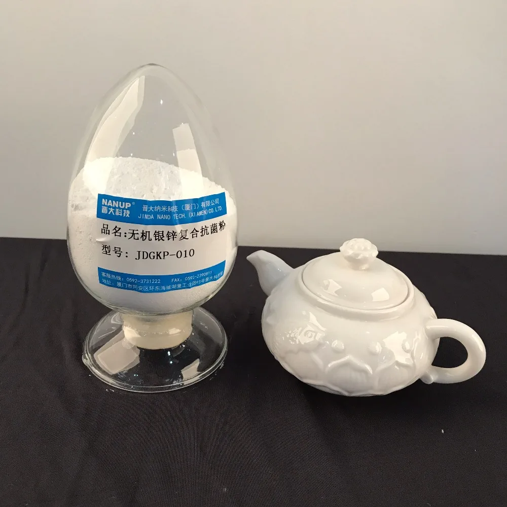 
Supply Fine chemical nano antimircobial white silver ZNO zinc powder 