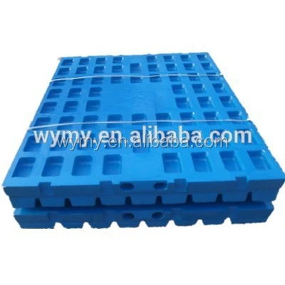 Jaw crusher wear parts jaw plate