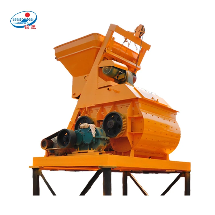 Contact supplier leave messages double spiral twin-shaft compulsory concrete mixer JS500