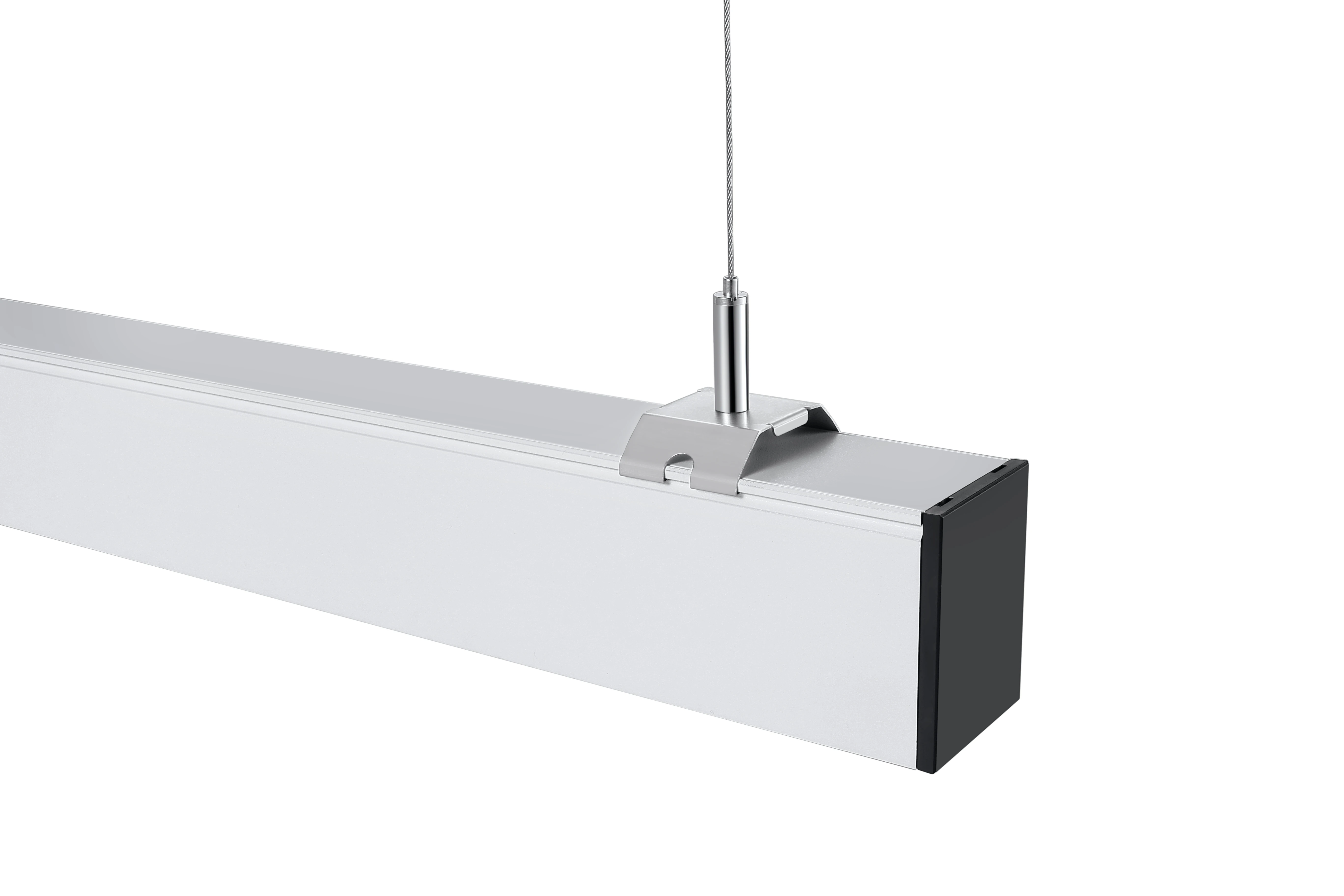 Линейная Подвесная лампа, линейный подвесной светодиодный светильник, подвесные линейные светильники, 20 Вт, 40 Вт, 60 Вт, 80 Вт