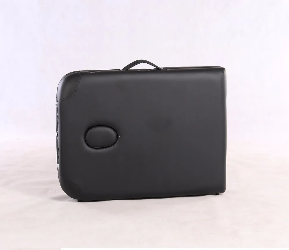 
PVC/PU leather Lightweight 3-Section Portable Massage Table Bed with Free Carry Bag Built in Breathe Hole/Adjustable Hreadrest 