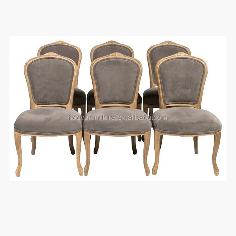 Антикварный обеденный стул LC139, обеденный стул из французского дерева