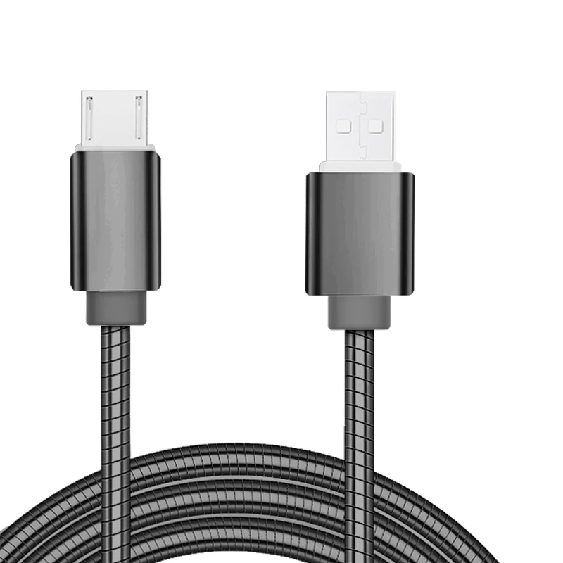 Красивый яркий PU провод Micro USB кабель из цинкового сплава зарядная линия для мобильного