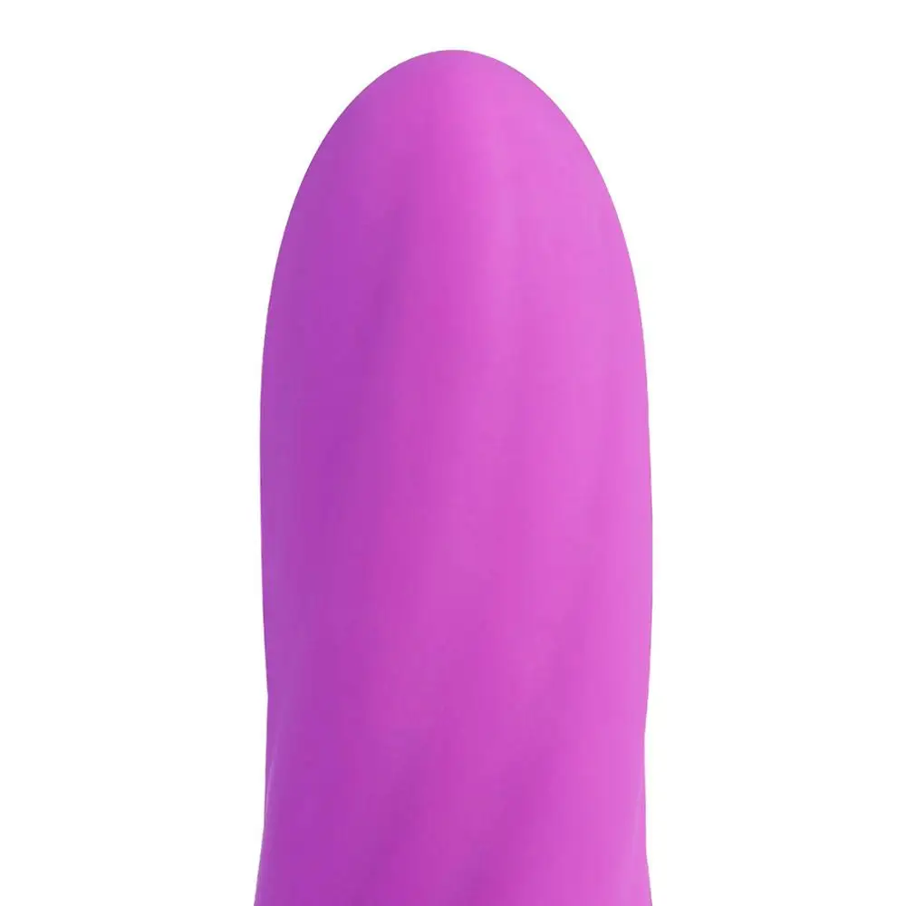Waterproof Twist Silicone Vibrator , Sex Toy Penis Dildo Vibrator for Woman Hot Sale 5 Inch 10 Speeds Purple and Black One Year
