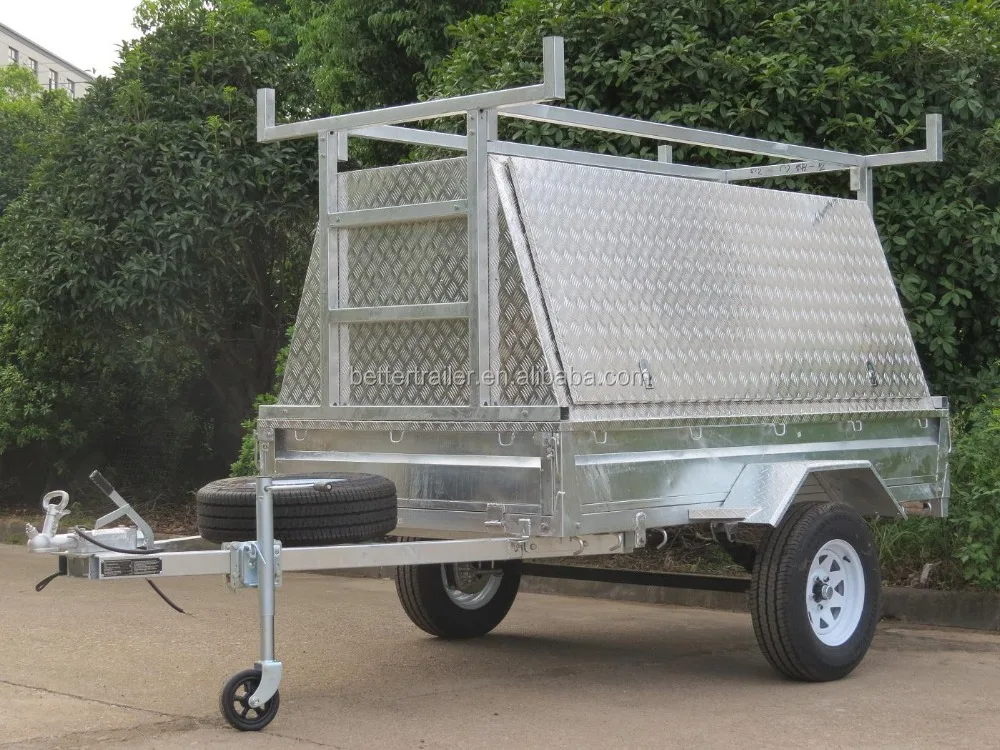 WMI VIN outdoor US tool shelf aluminum tradesman trailer