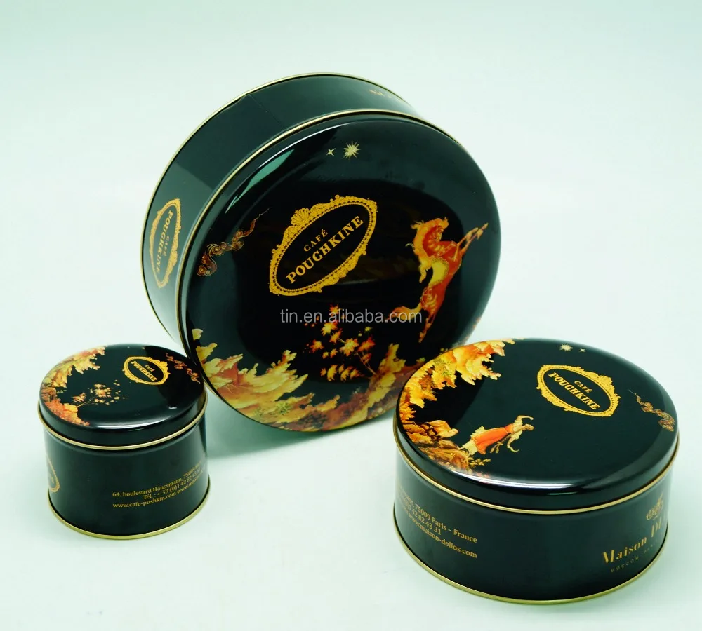 factory audit cookies biscuit tin can set for packing