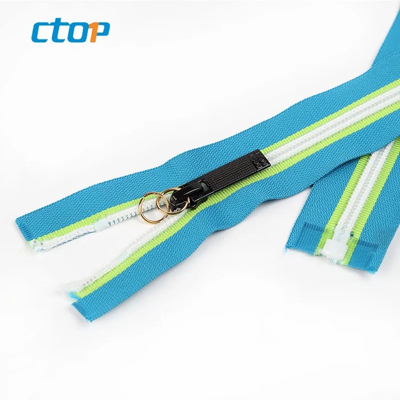 wholesale high quality low price fancy popular coil waterproof zipper for handbags custom zipper nylon zipper