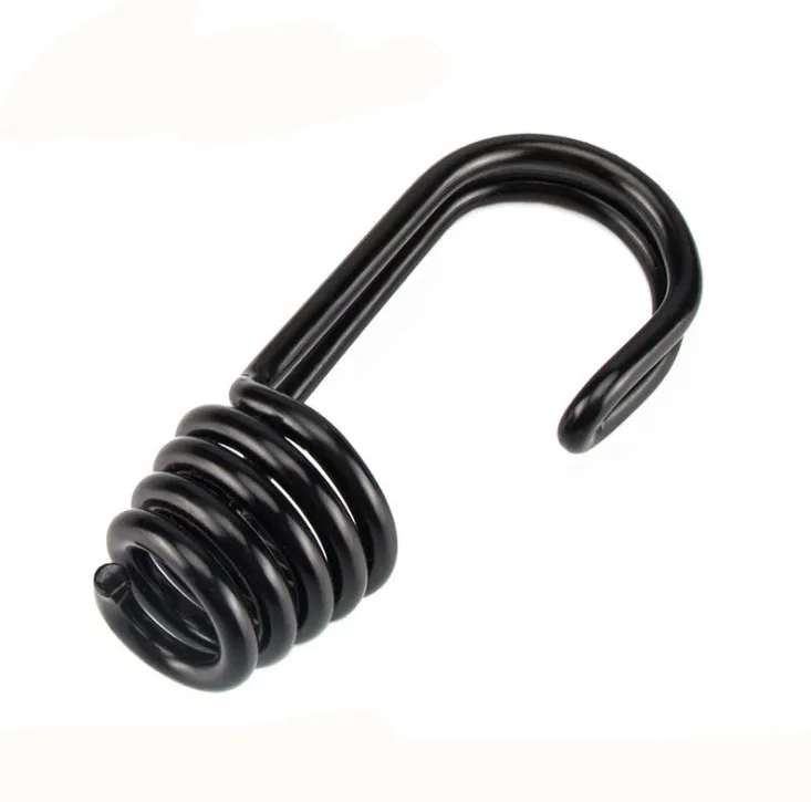 Высокопрочный эластичный шнур 8 мм/упаковочная веревка для растяжных велосипедов/банджи для багажа с двойным крючком