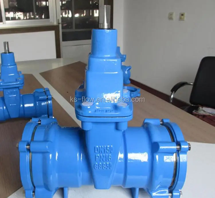 NRS Resilient Seat water gate valve dn500  soft seat gate valve