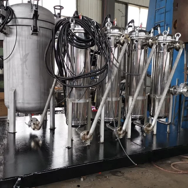 New designed waste oil catalyst to process 800-1000Tons used engine oil