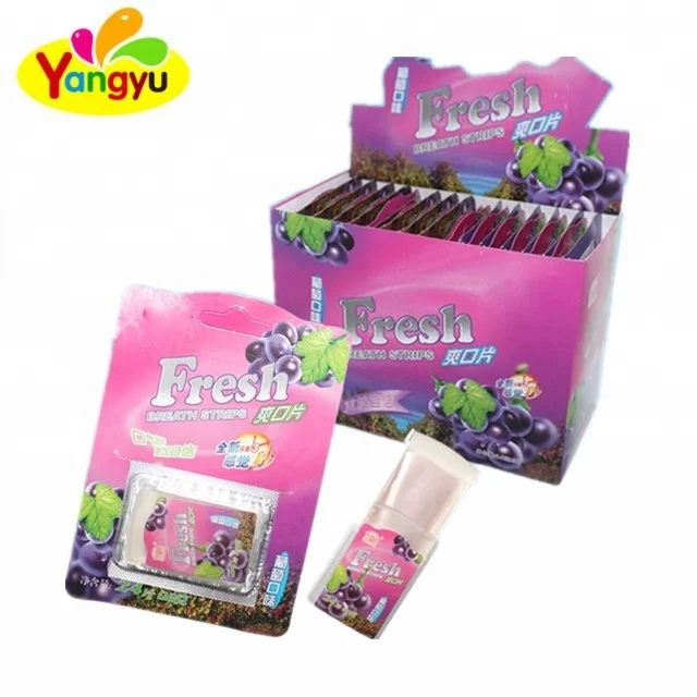 Фруктовый аромат Халяль освежитель дыхания тест-полоска конфеты