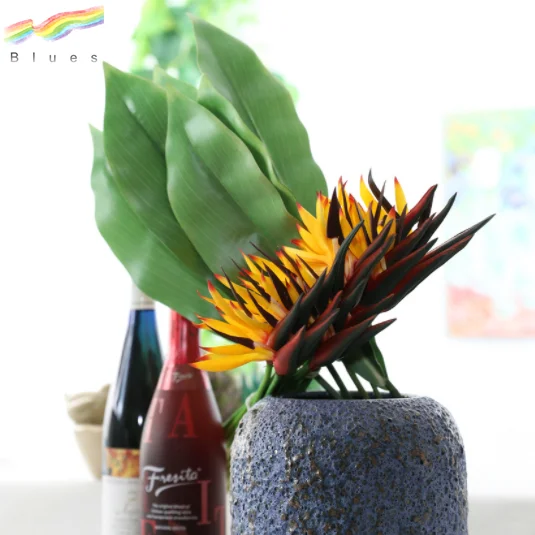 
PU artificial strelitzia reginae artificial bird of paradise 
