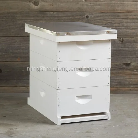 Beekeeping pine fir wood bee hive honey beehive