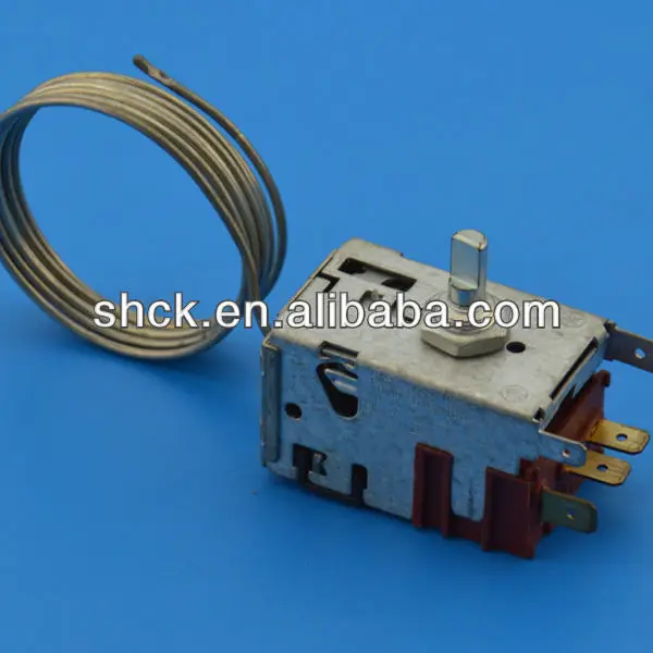 Refrigerator thermostat