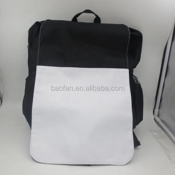 High Quality Blank Sublimation Bag Durable Backpack Heat Transfer Printing Bag for Adults
