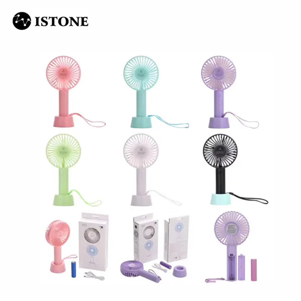2018 New Arrivals Portable Summer Hand Rechargeable Mini USB Cooling Table Fan