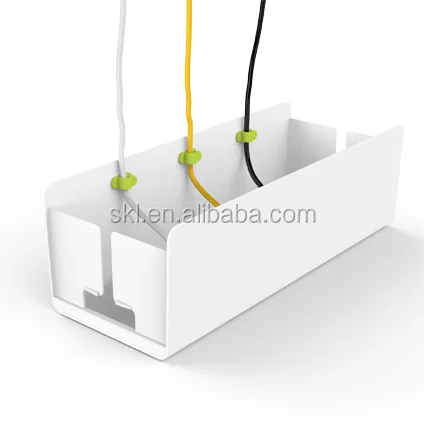 
Popular Multi-function Practical Wooden Style Cable Organizers Box 