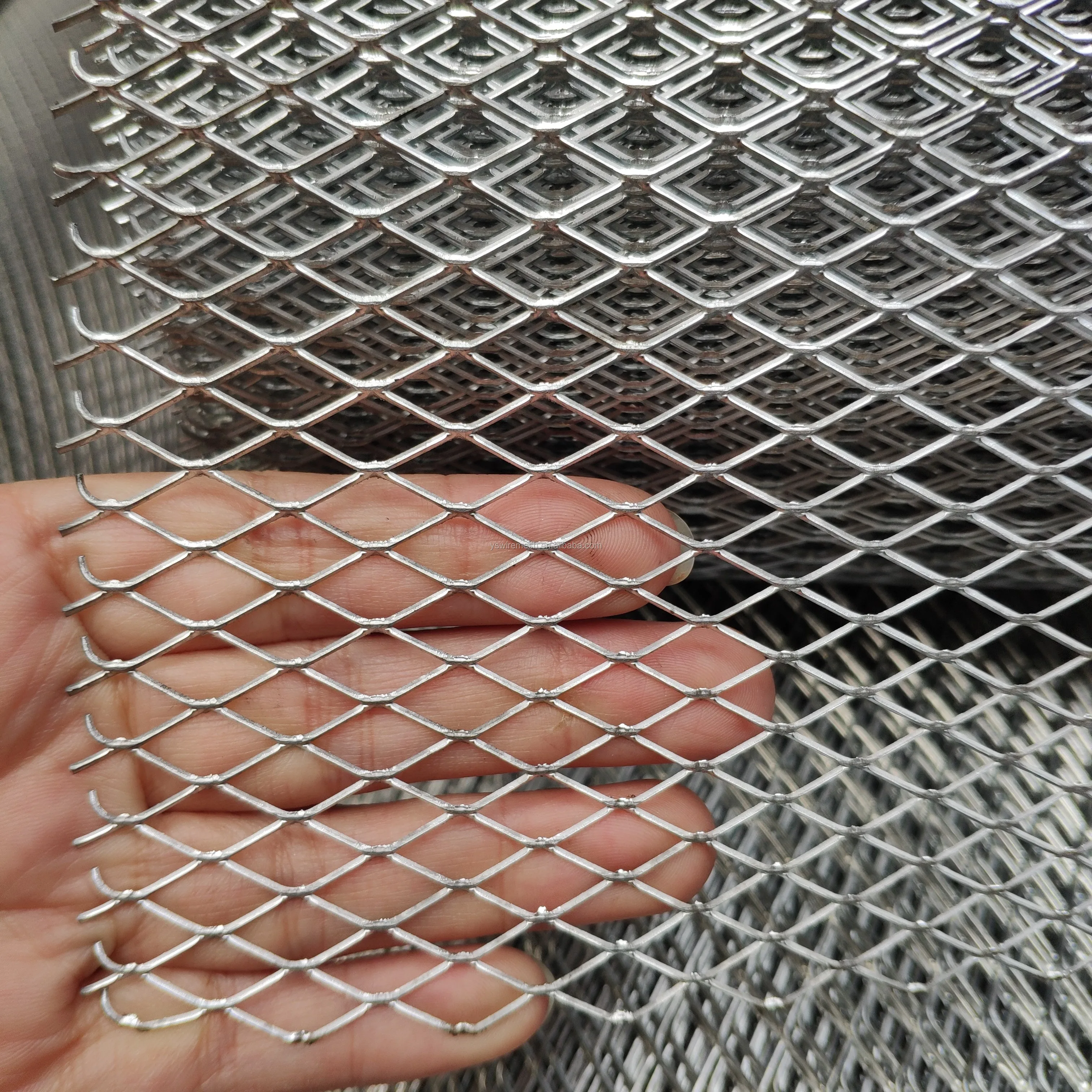 expanded wire mesh