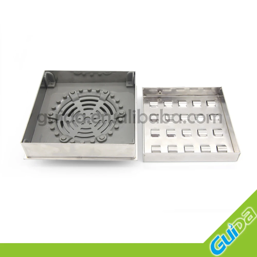 Из нержавеющей стали и пластика Австралийский душ сточной решетка
