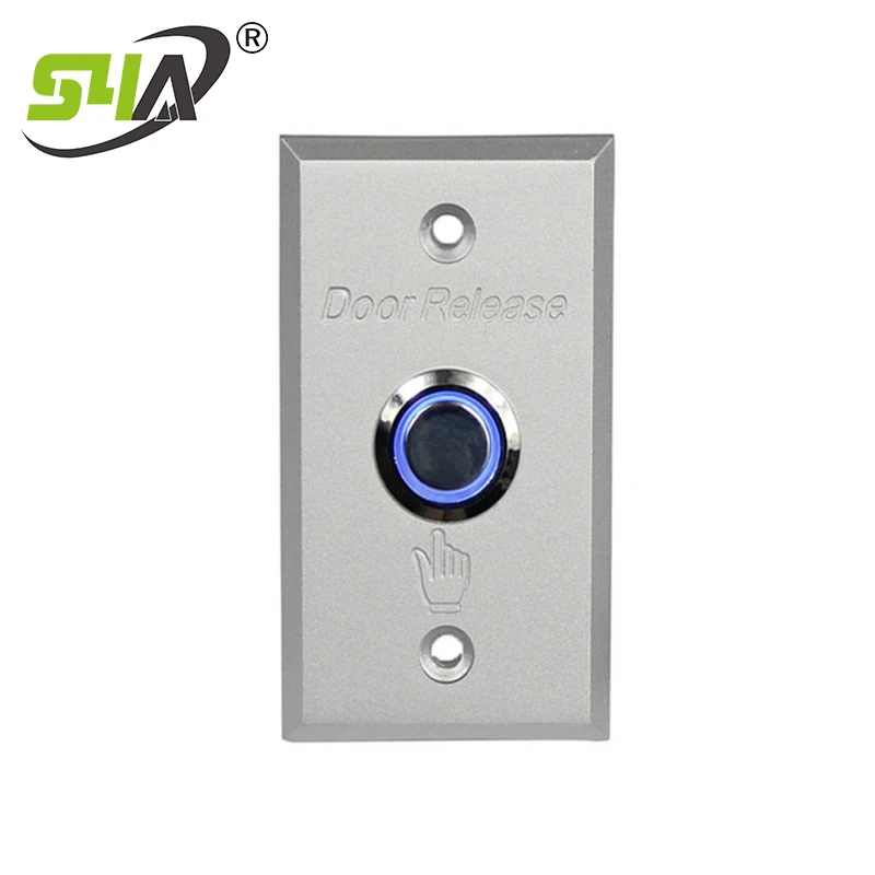 Micro - Switch Inside Push To Exit Button Narrow Thin Style EB-14A ( LED )