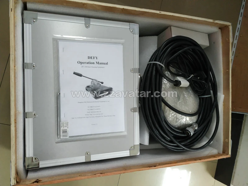 Kitchen grease exhaust hood air duct cleaning robot