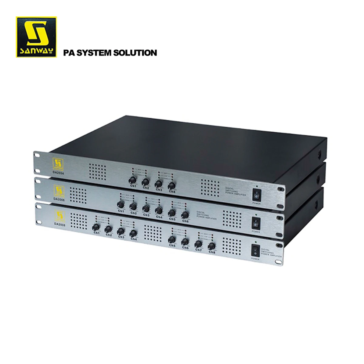 DA2004 Class D 4 Channel 200W Extreme Power Amplifier