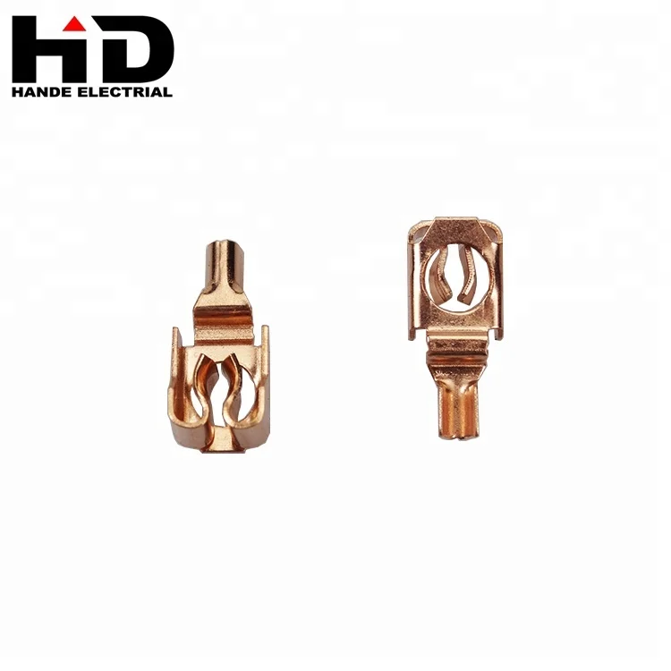 Customization electrical outlet power socket contact metal parts