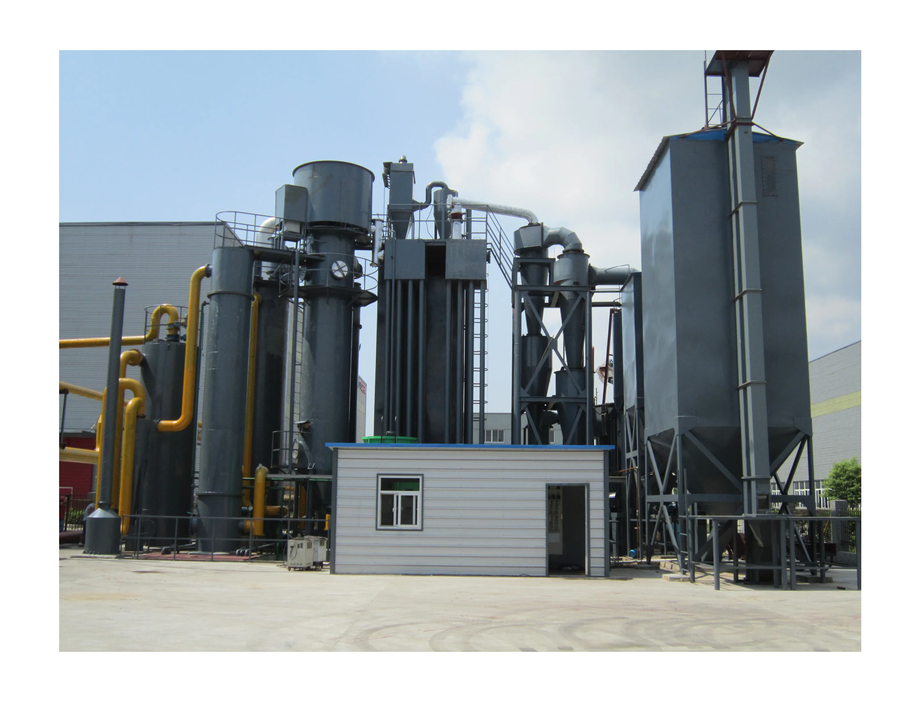 1MW bamboo waste biomass gasification power generation plant