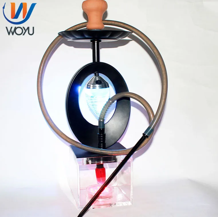 WY-AC01 shisha acrylic hookah shisha LED light hookah
