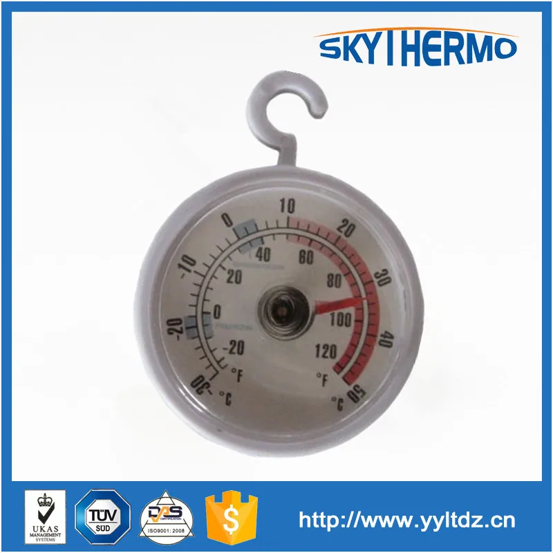 Indoor plastic bimetal window accurate room thermometer