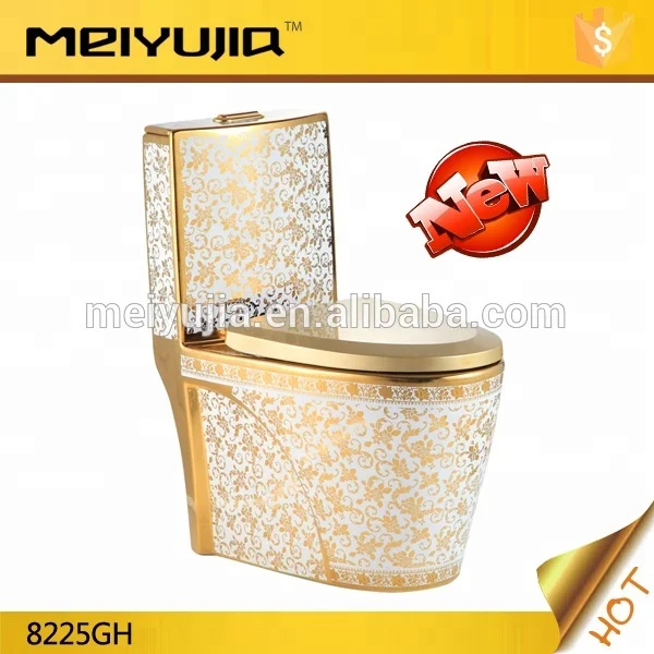 China Plumbing Ware Importers Golden WC S Trap One Piece Toilet with Basin