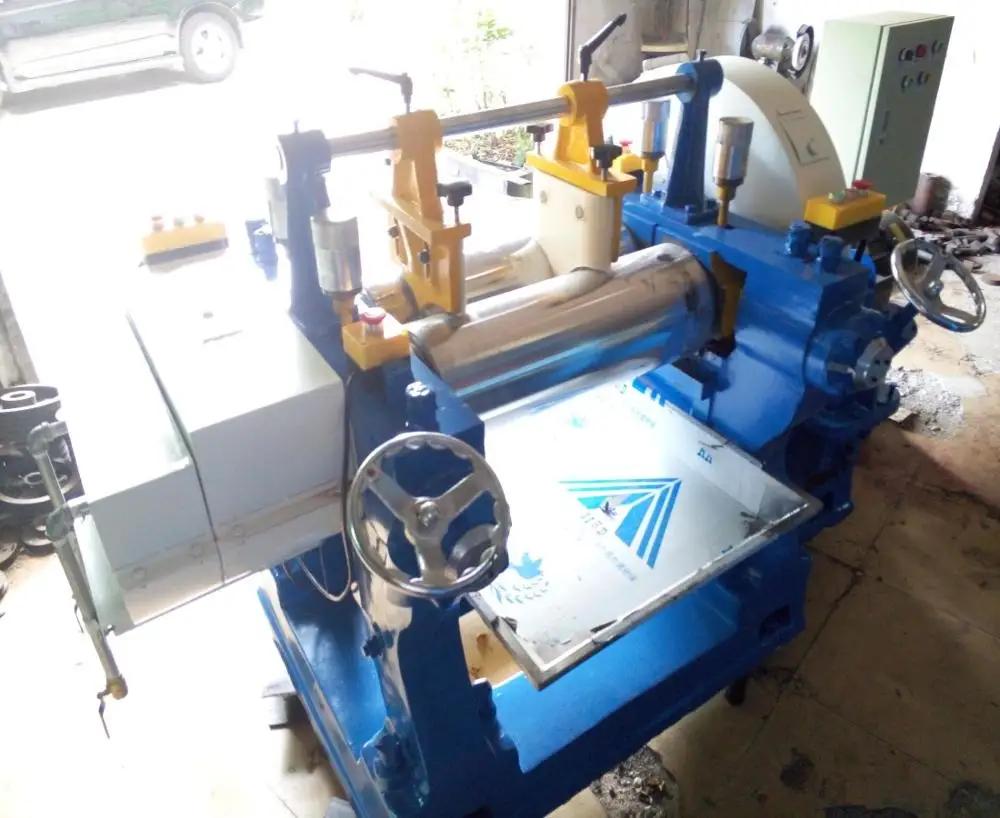 
Two Roll Silicone Plastic Rubber Milling Open Mixing Mill Machine 