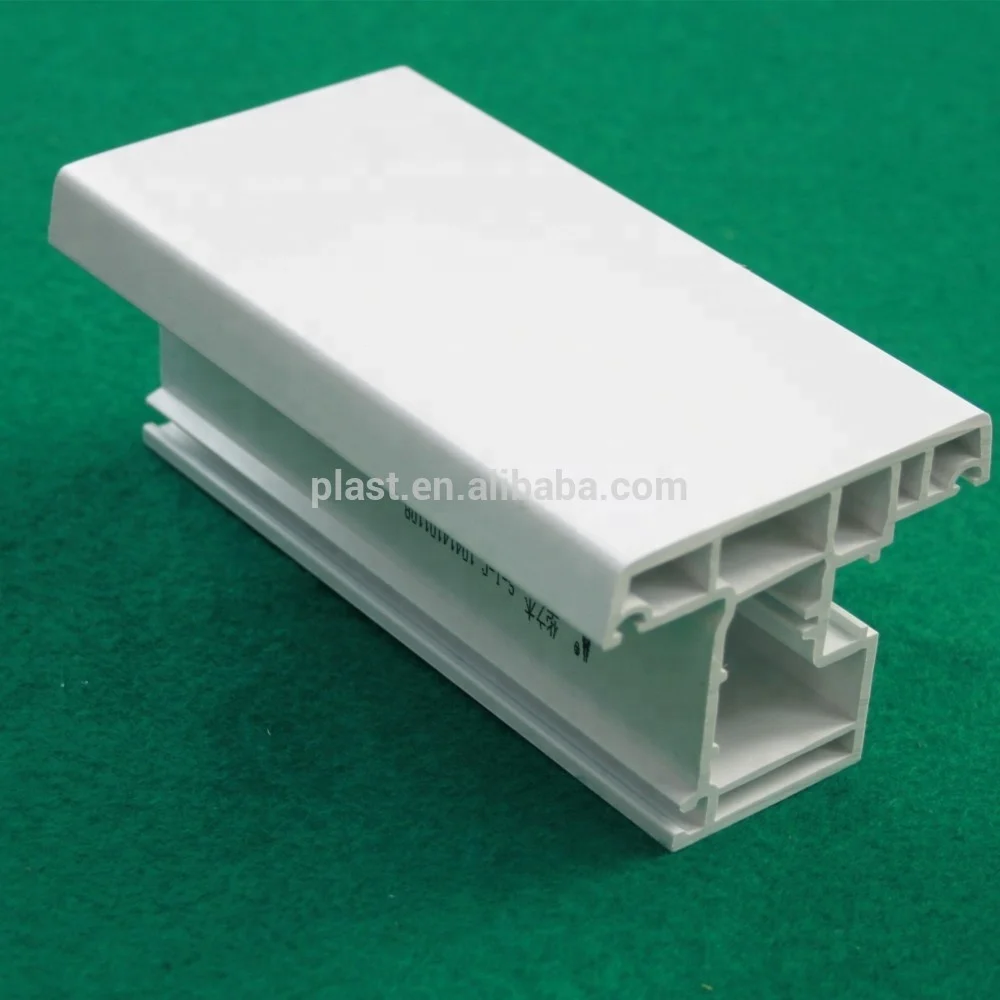 HSP60-09T Huazhijie high quality pvc plastic profiles for windows and doors