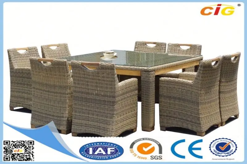 Заводская цена, прочные квадратные обеденные столы на 8 мест