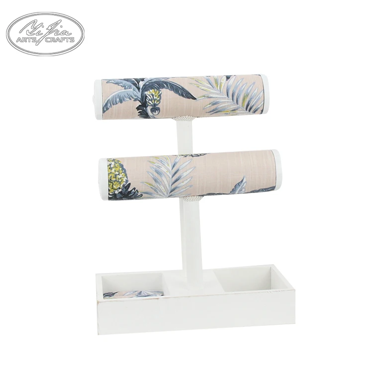 Classic design beautiful t bar bracelet jewelry display stand for ladies